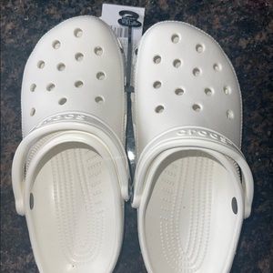 NWT WHITE CROCS